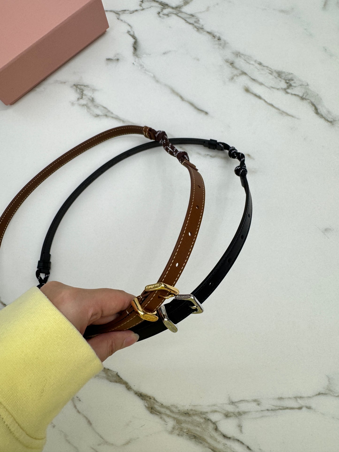 MIU MIU 皮帶1.8cm