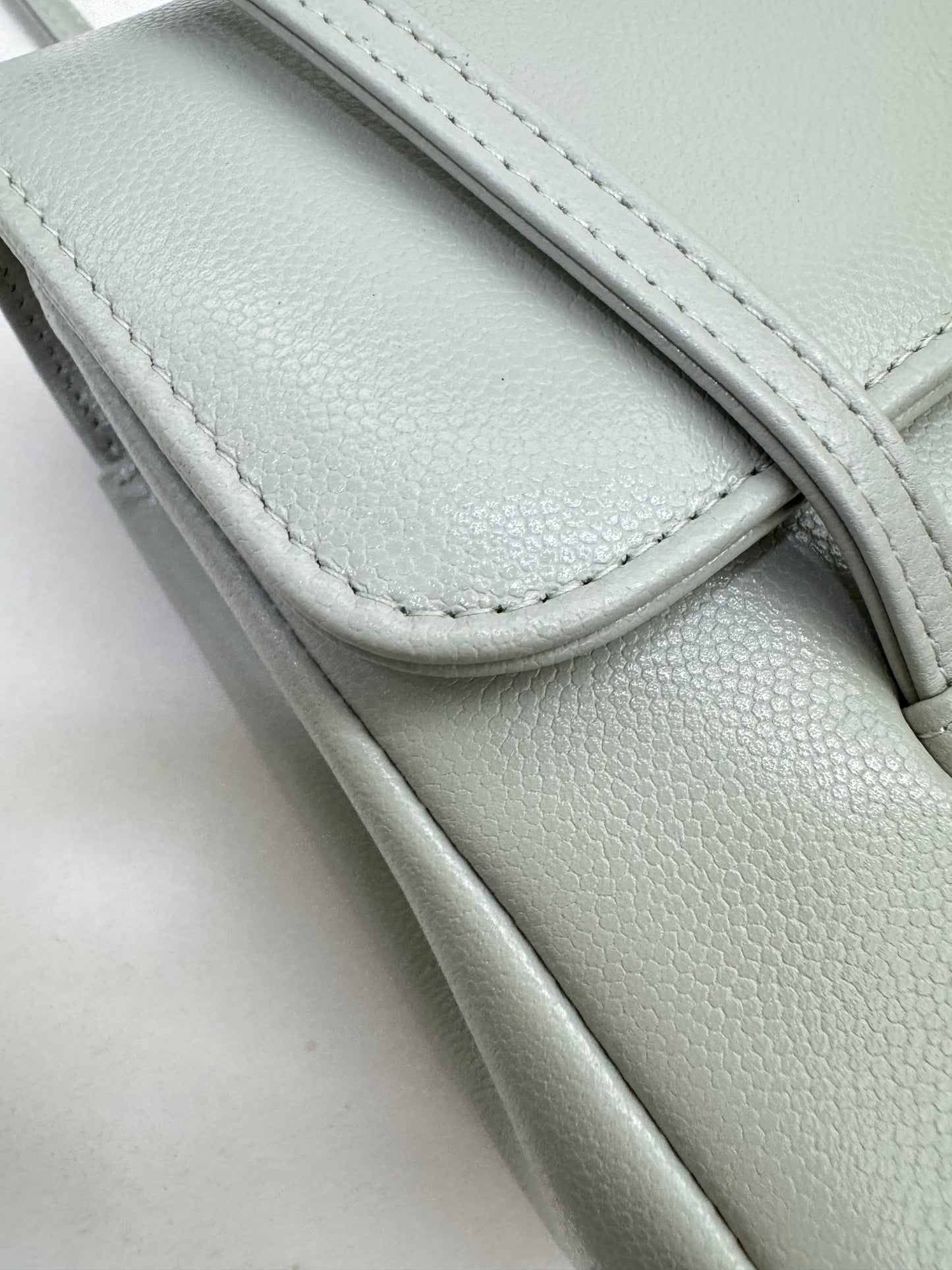 CHANEL Preppy Coco 灰綠色 Small