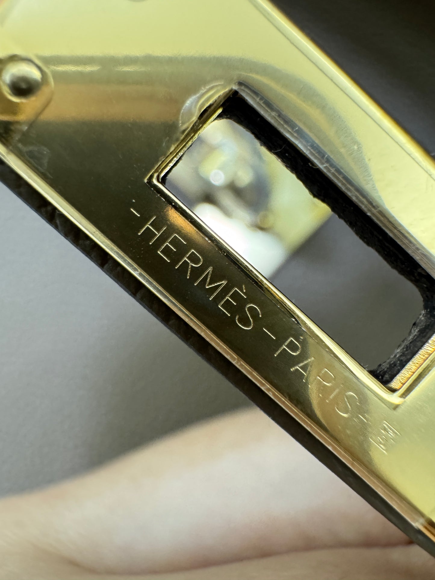 HERMES Kelly Danse 馬爾法米金扣 Evercolor 8Q GHW
