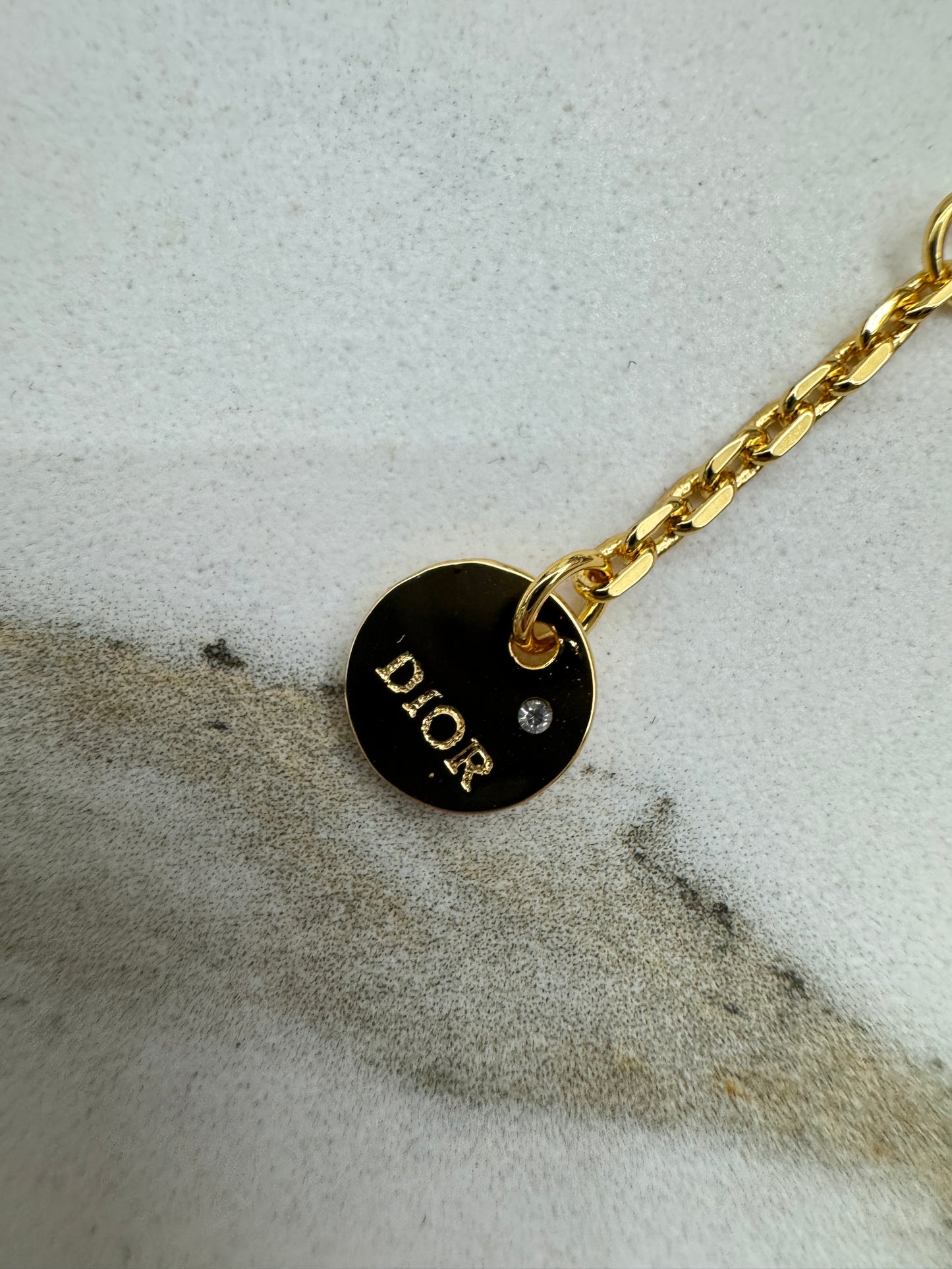 DIOR Petit CD 雙層手鏈