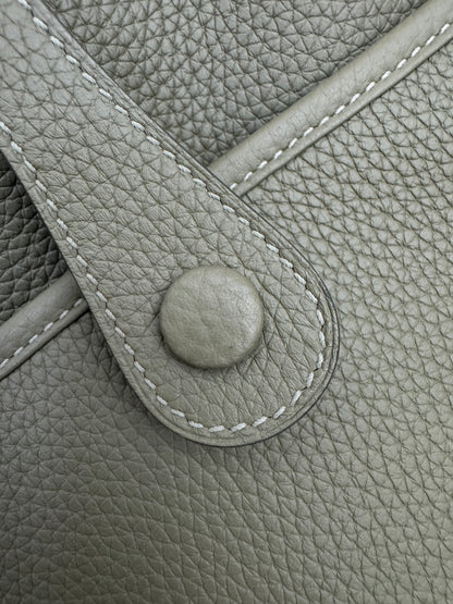 HERMES Evelyne 33 鼠尾草綠金扣 Q1 Sauge GHW