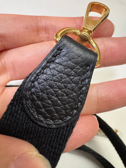 HERMES Mini Evelyn Noir GHW