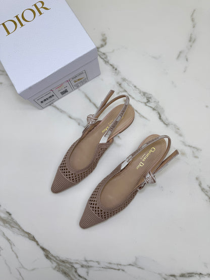 DIOR J’adior Slingback 裸粉鏤空