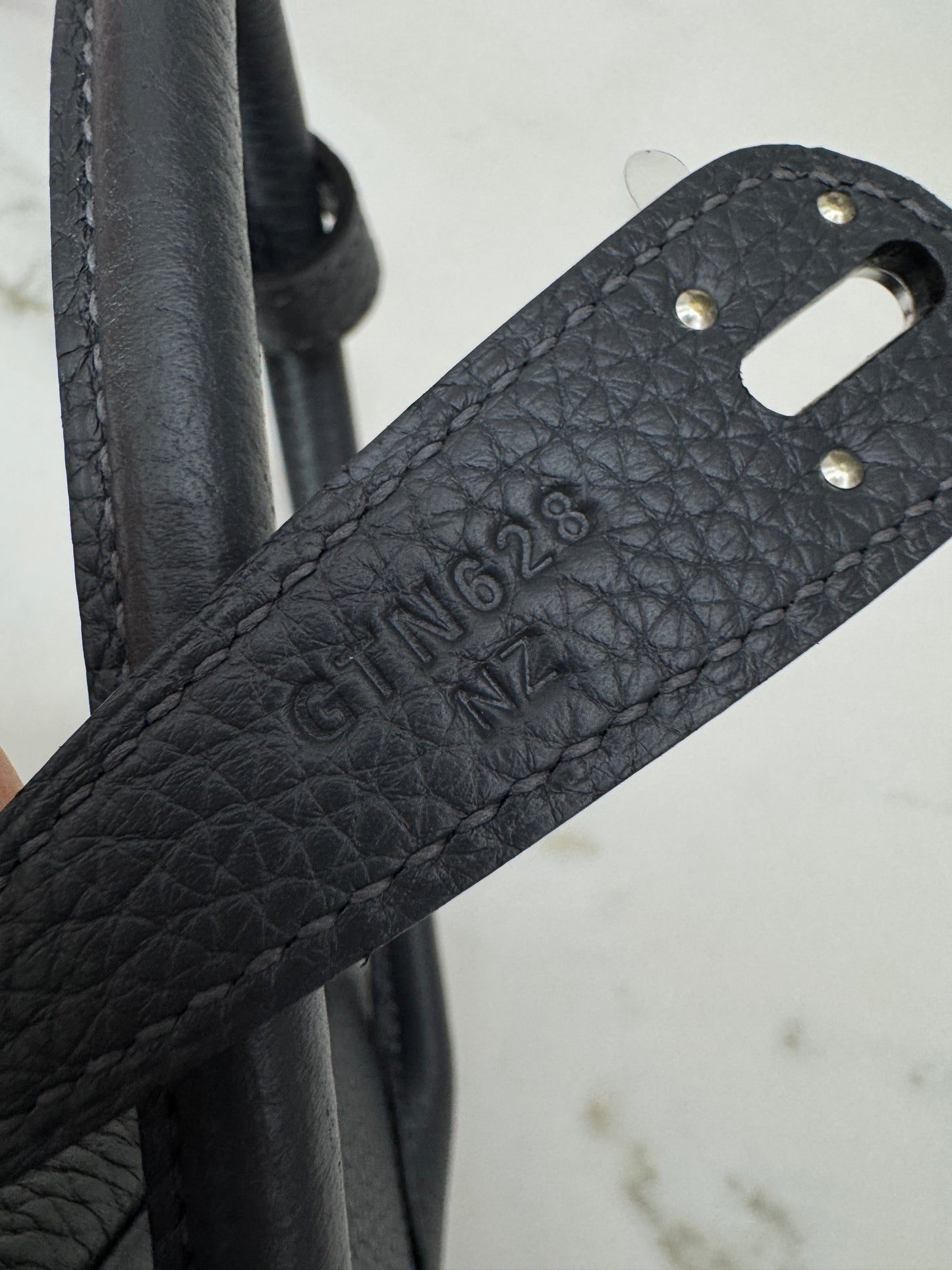 HERMES Lindy 26 石板灰銀扣 85 Ardoise TC PHW