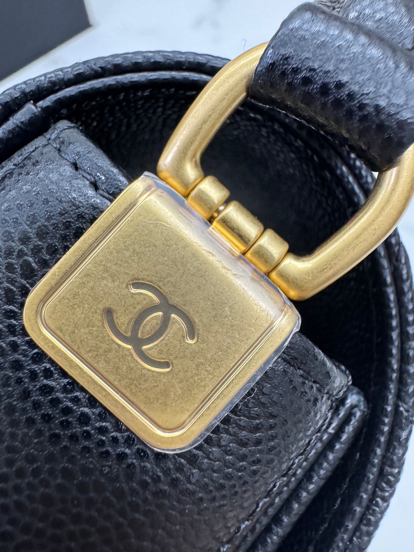 CHANEL 24K 手柄豆腐包 中號