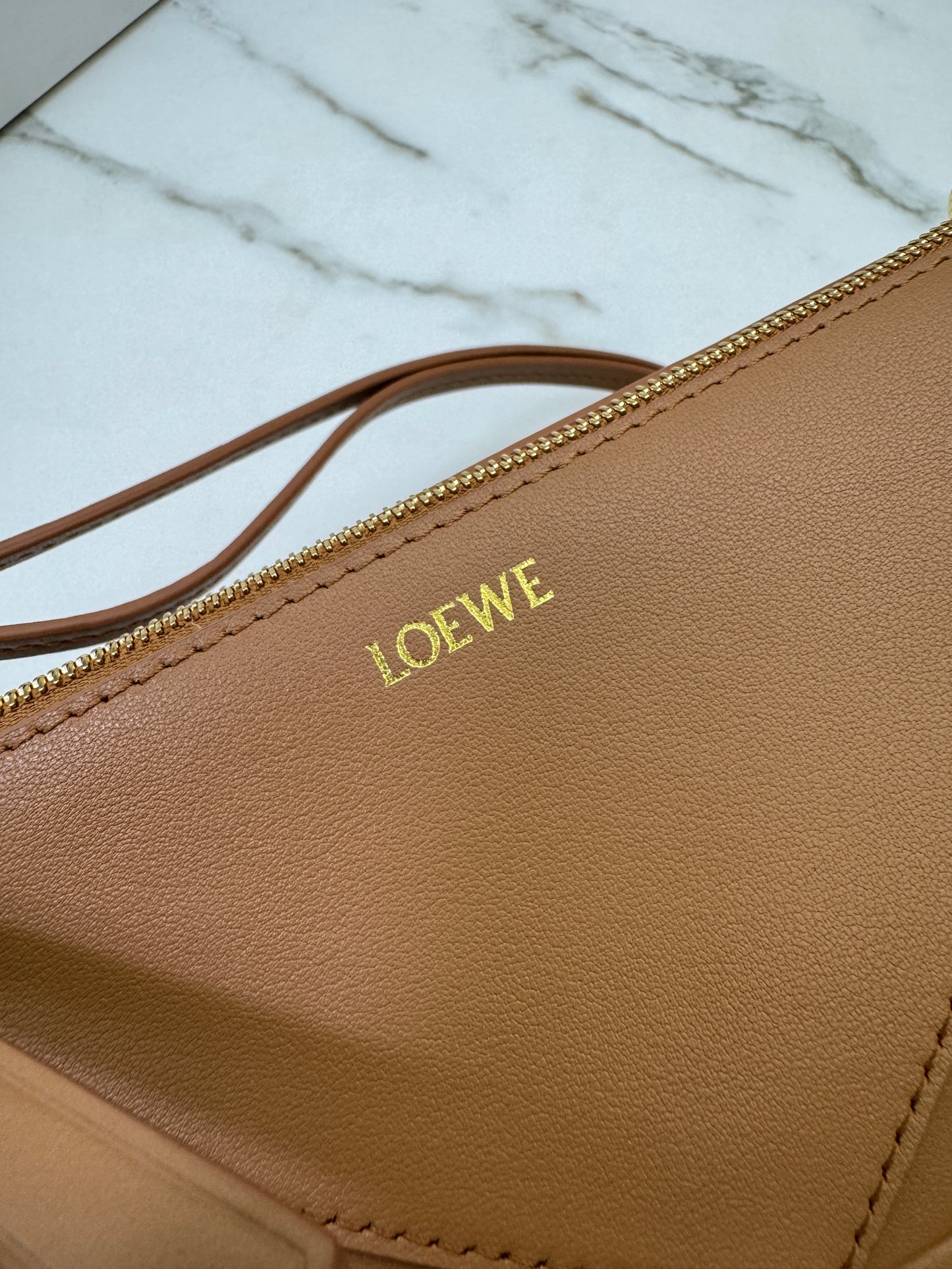LOEWE Puzzle Fold Pouch Warm Dessert