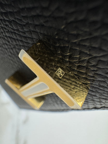 HERMES Bearn Wallet 長款 黑色金扣 Epsom