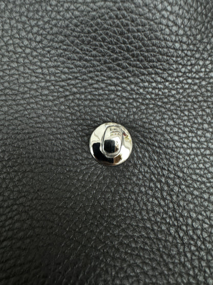 CHANEL Maxi Flap 大號38cm 黑銀
