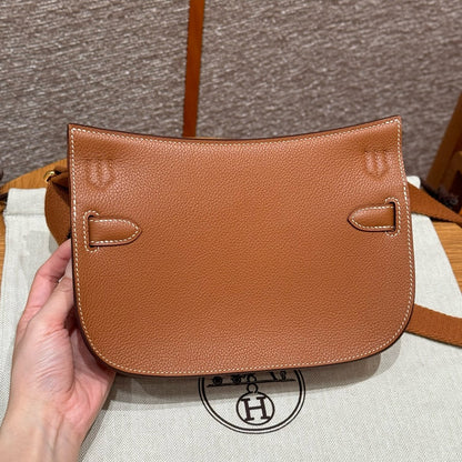 HERMES Mini Jypsiere 金棕金扣 Gold