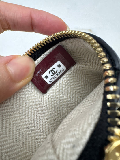CHANEL 26A 荔枝紋LP盒子包 中號23cm