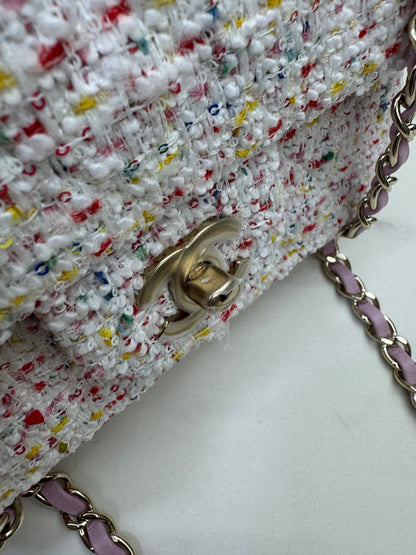 CHANEL 25P Mini CF20 毛呢 Tweed