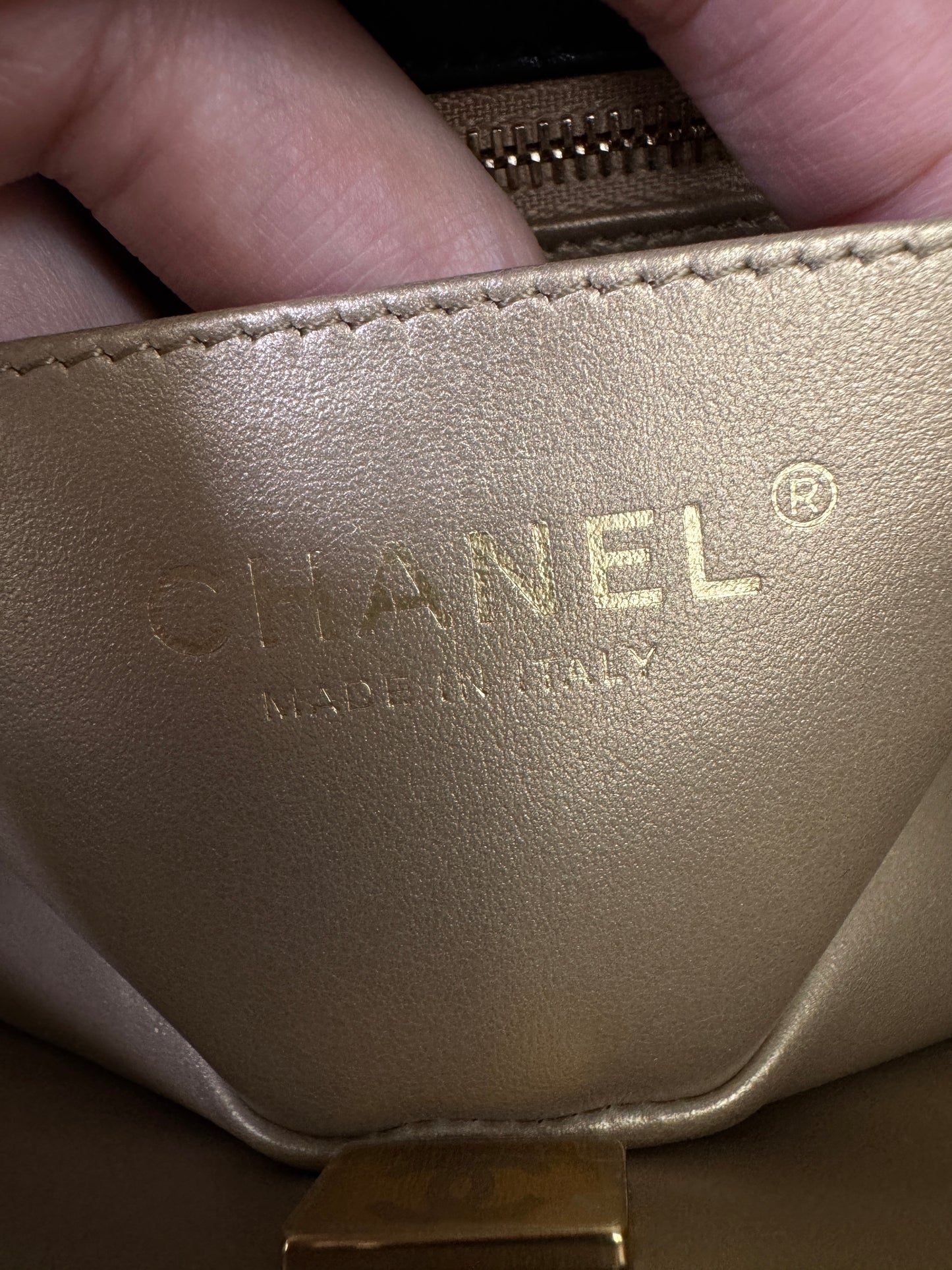 CHANEL 25B調節扣 Mini CF20 羊皮