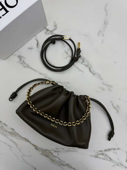 LOEWE Flamenco Purse Medium 卡其綠