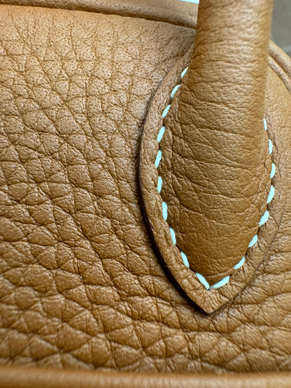 HERMES Mini Lindy 金棕金扣 Gold TC GHD