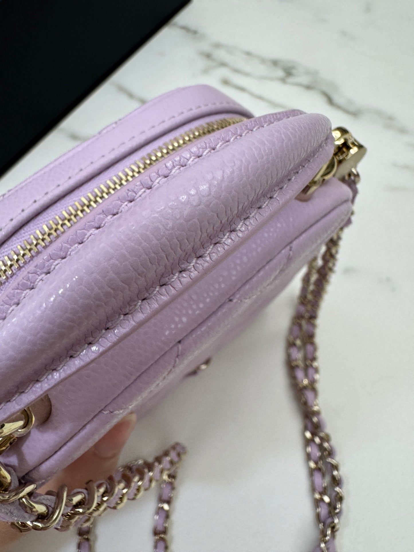 CHANEL Mini Backpack 小書包 24A粉紫色