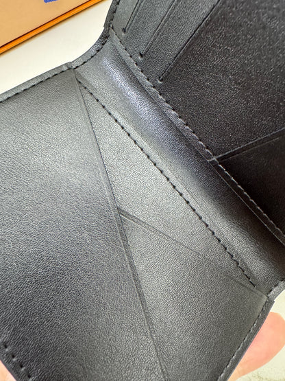 LV Pocket Organizer 黑色滑皮款Monogram Shadow