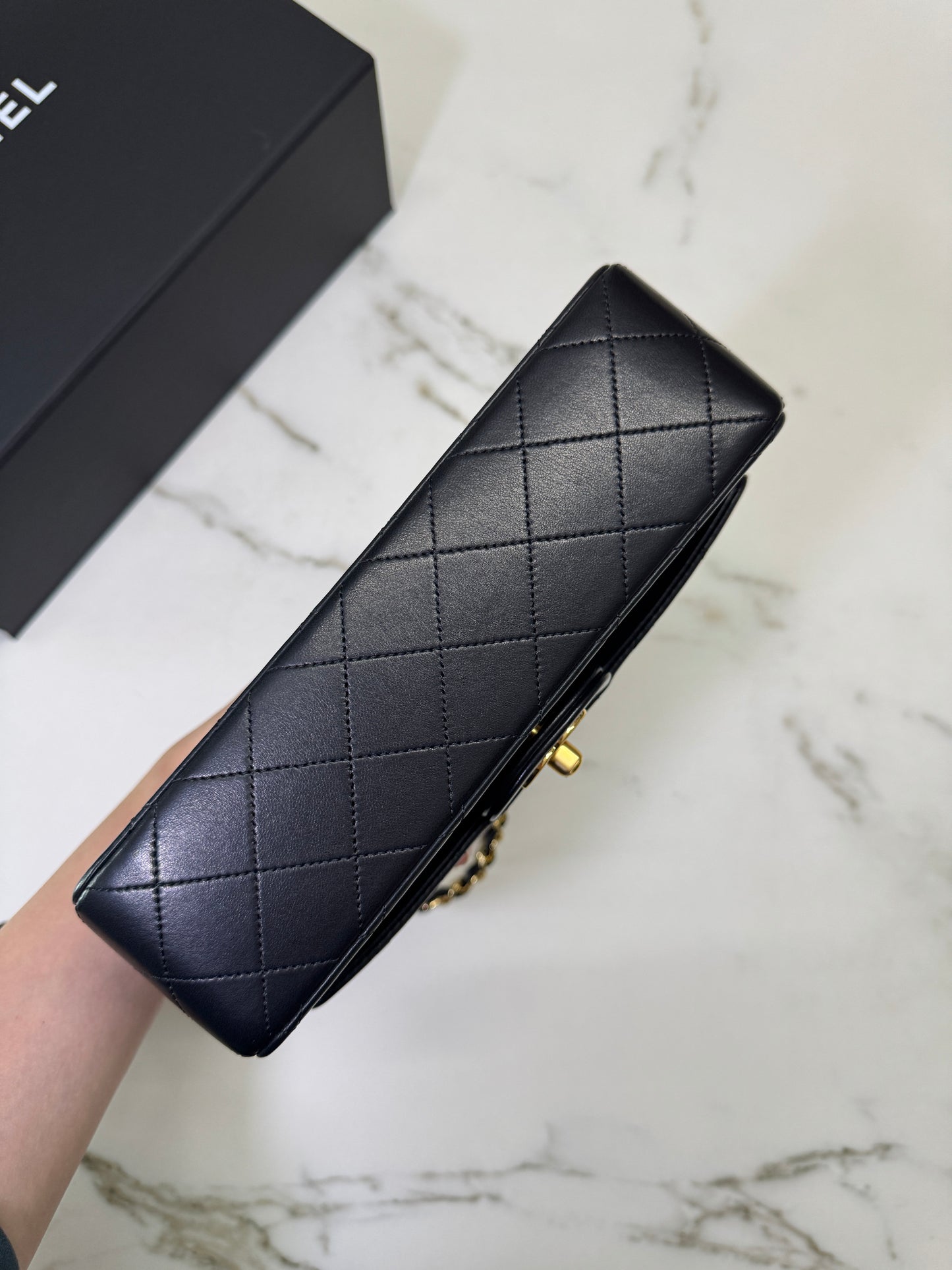 CHANEL Vintage CF23 羊皮 中古款 Lambskin