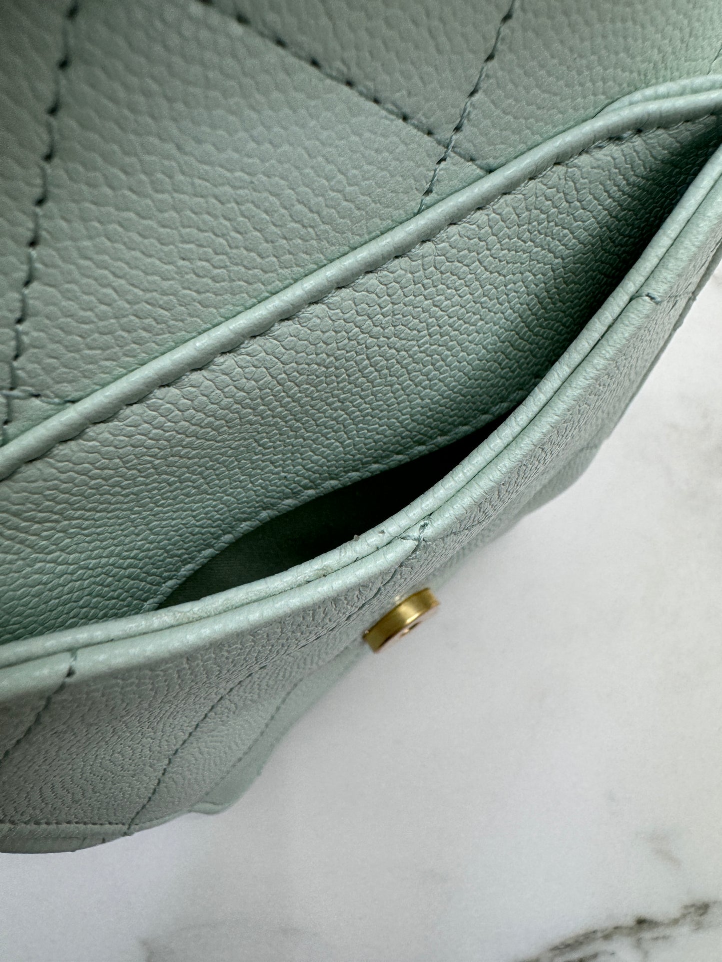 CHANEL 25 Bag Small 薄荷綠