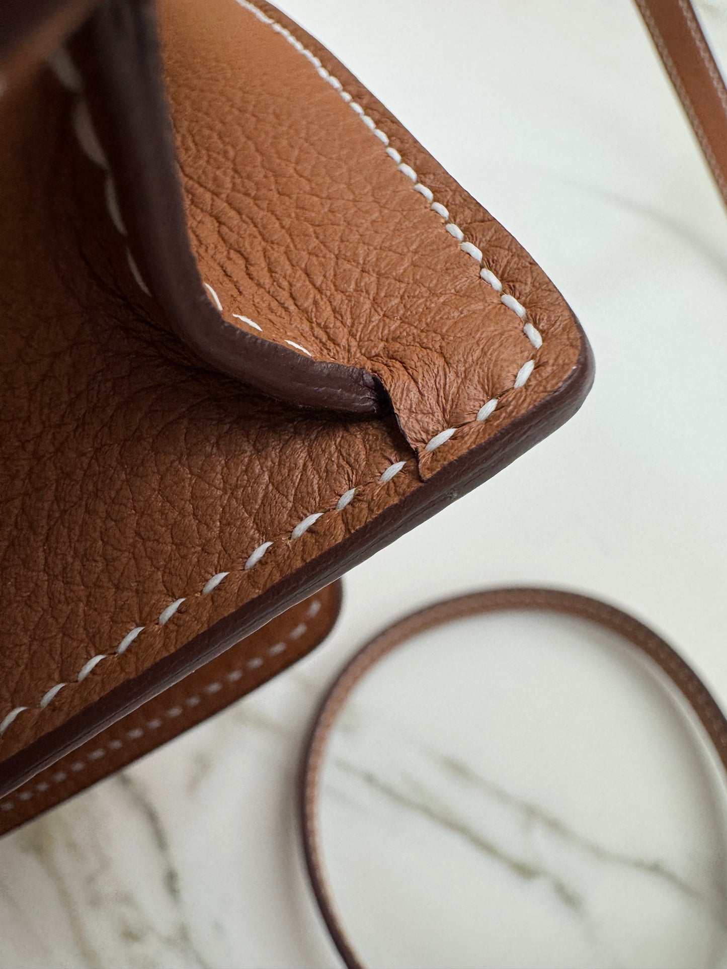 HERMES Mini Roulis Gold Evercolor GHW