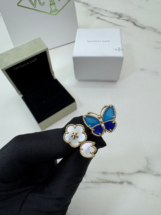 VCA Lucky Spring Ring 蝴蝶指間戒