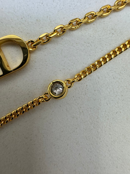 DIOR Petit CD 雙層手鏈
