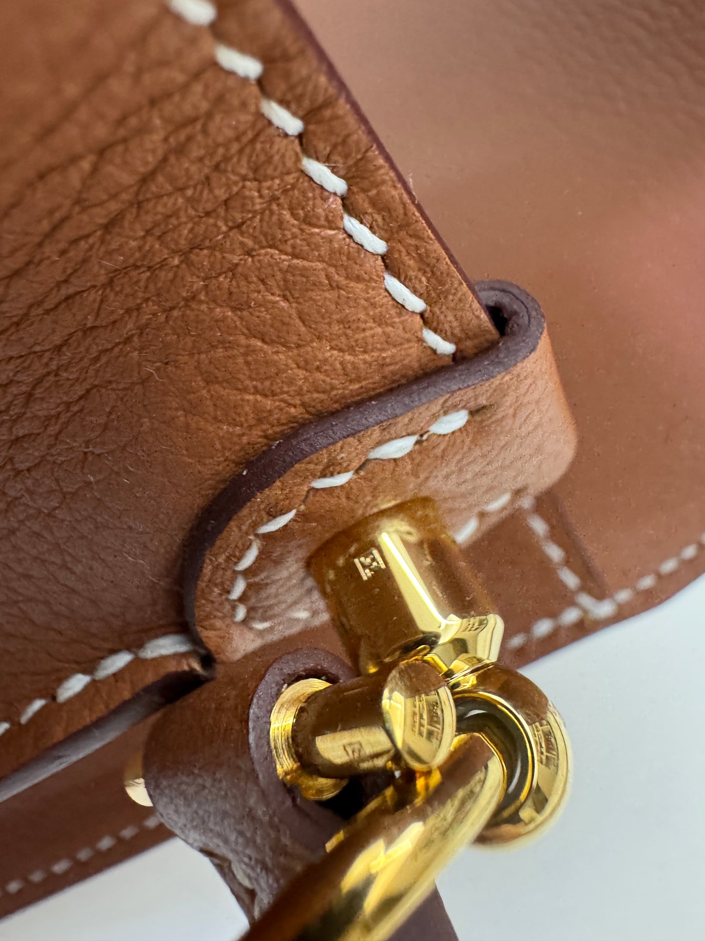 HERMES Mini Roulis Gold Evercolor GHW