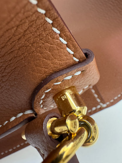 HERMES Mini Roulis Gold Evercolor GHW