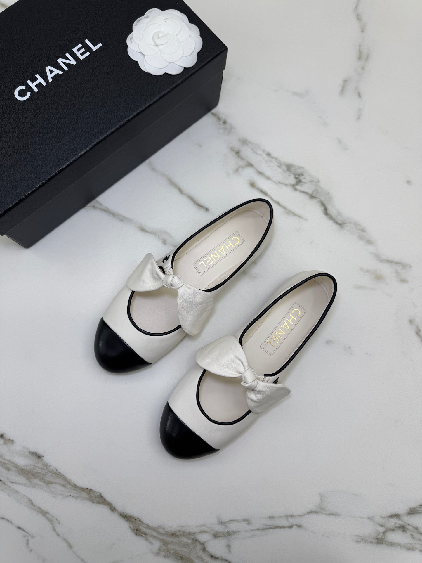 CHANEL 25C 蝴蝶結瑪麗珍
