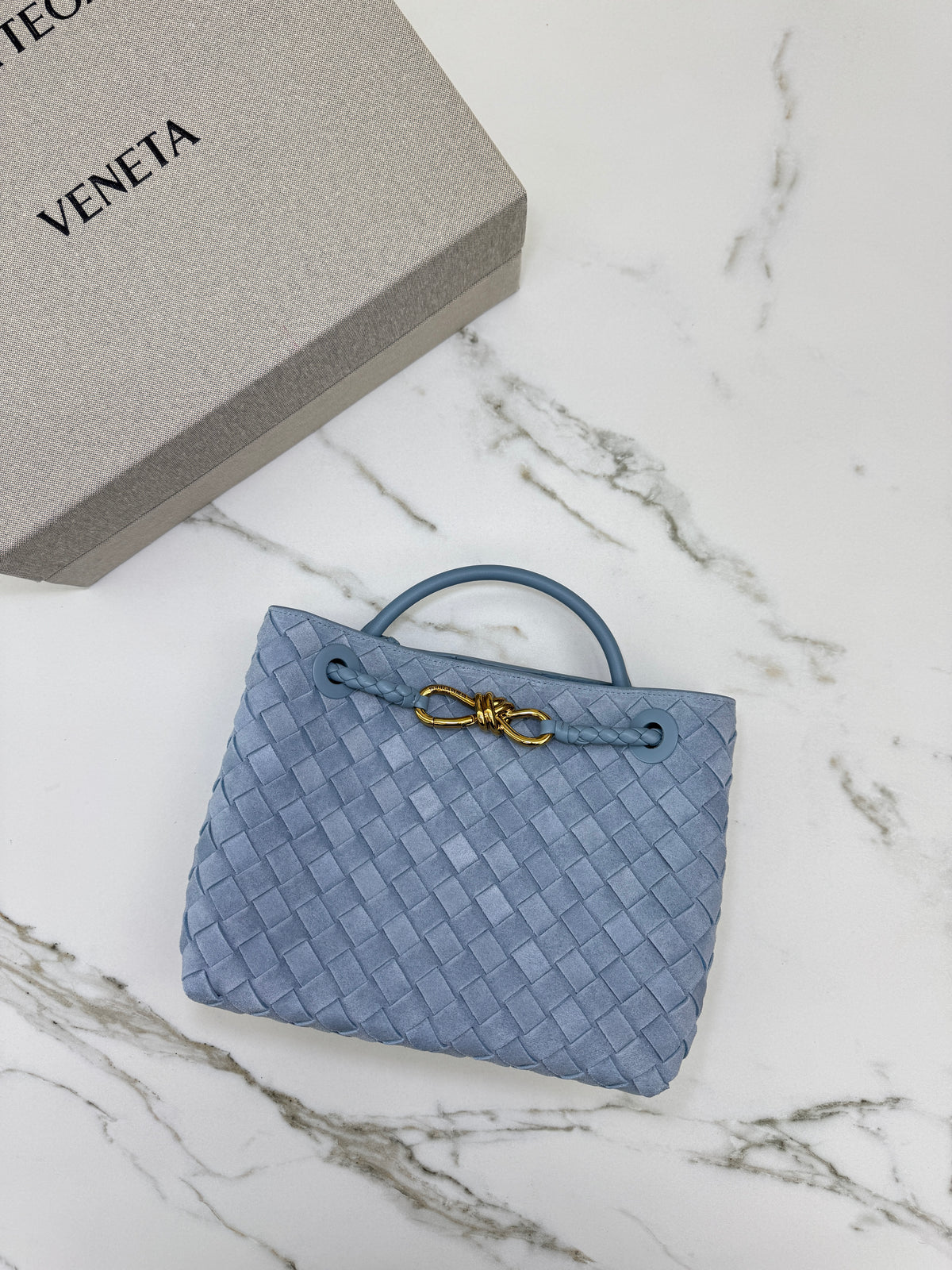 BV Andiamo Small 礦物藍 Mineral