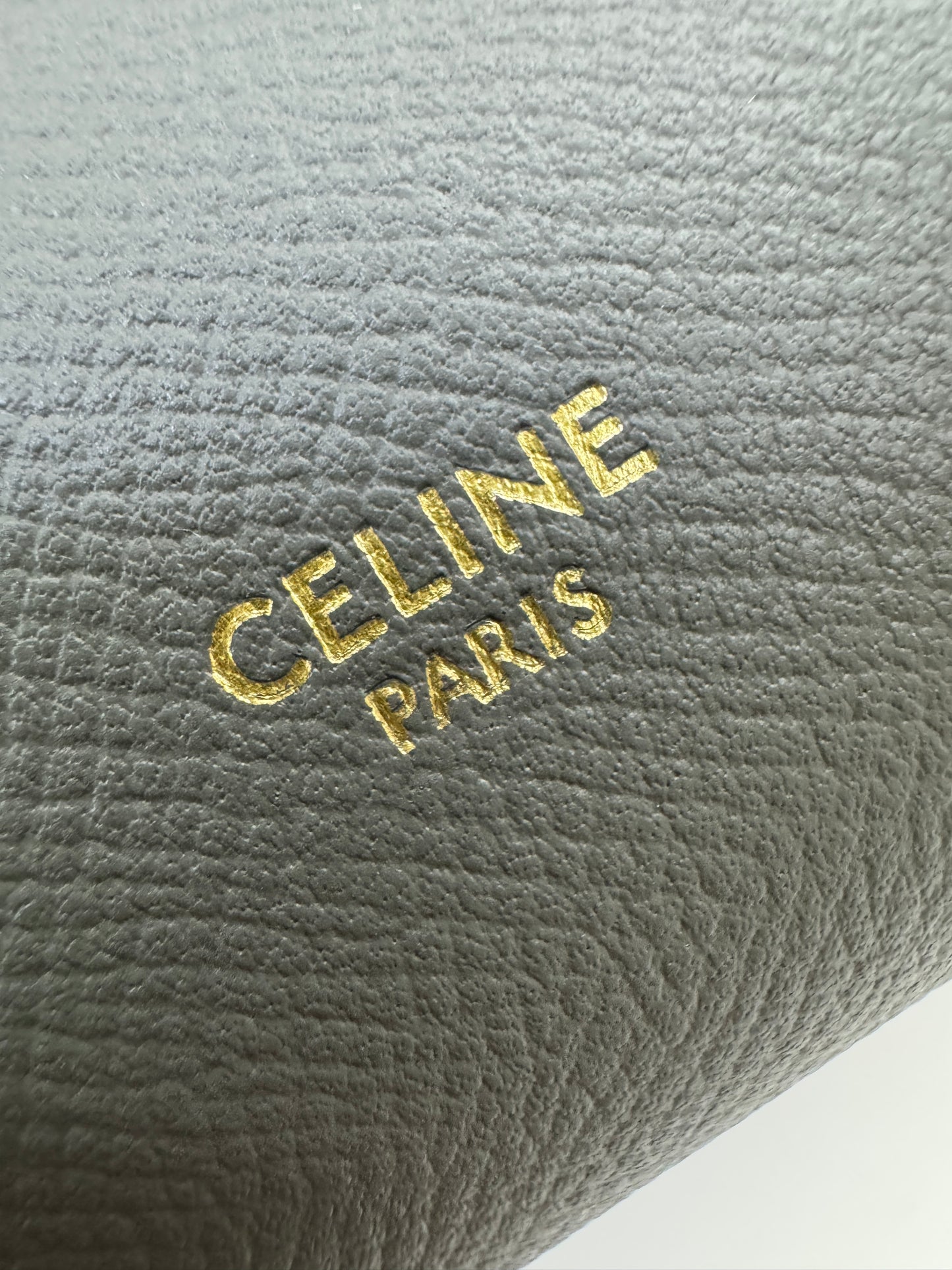 CELINE Belt Bag Nano 深灰色