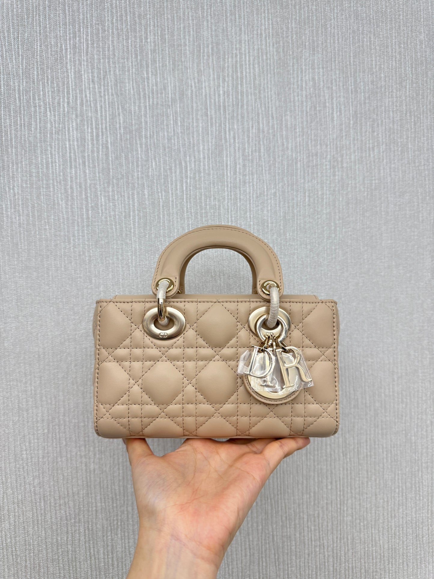 DIOR D-joy Mini 胭脂米 Powder Beige
