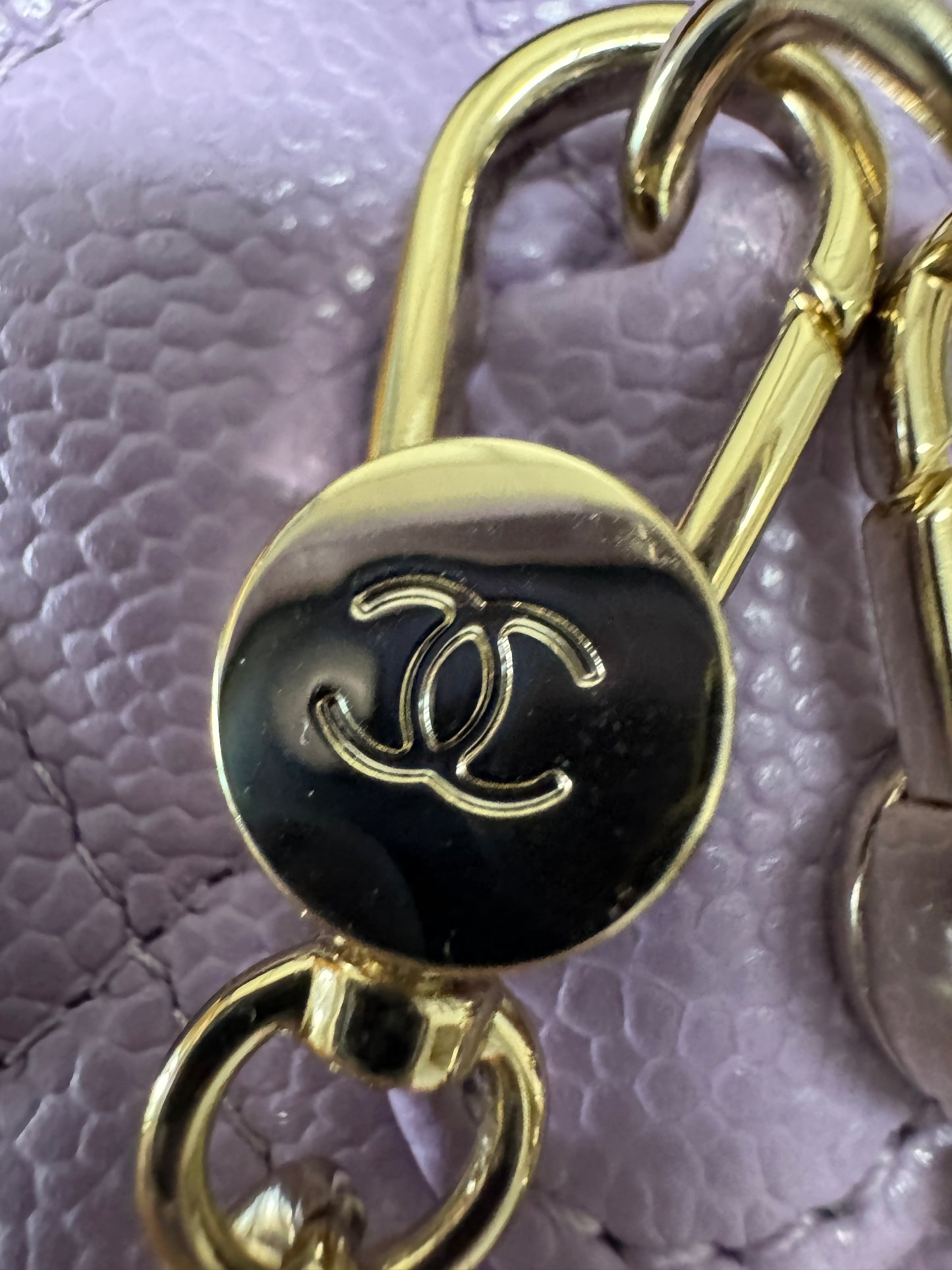 CHANEL 小書包 香芋紫 牛皮 Backpack