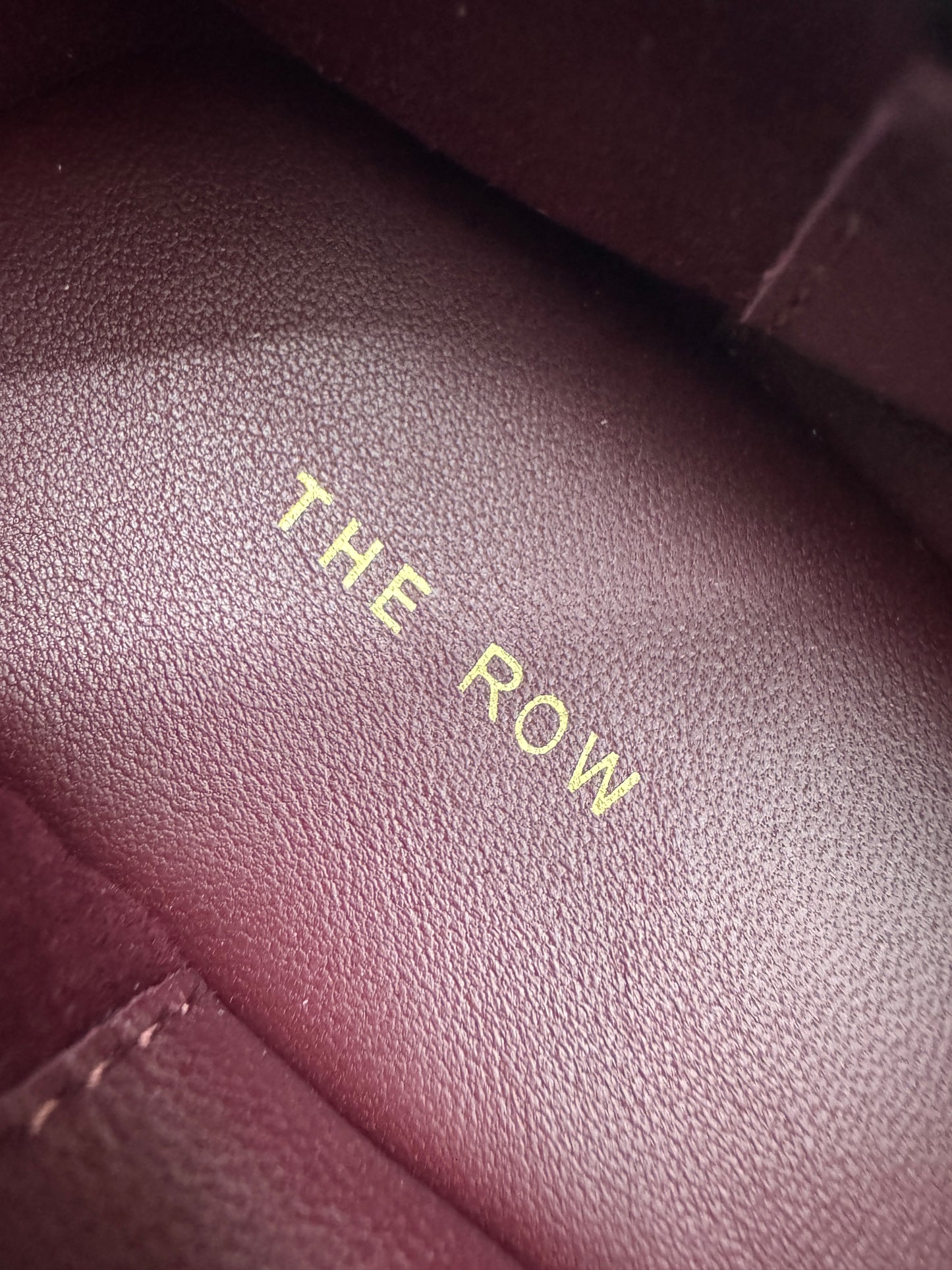 THE ROW 小羊皮瑪麗珍芭蕾舞鞋 黑色