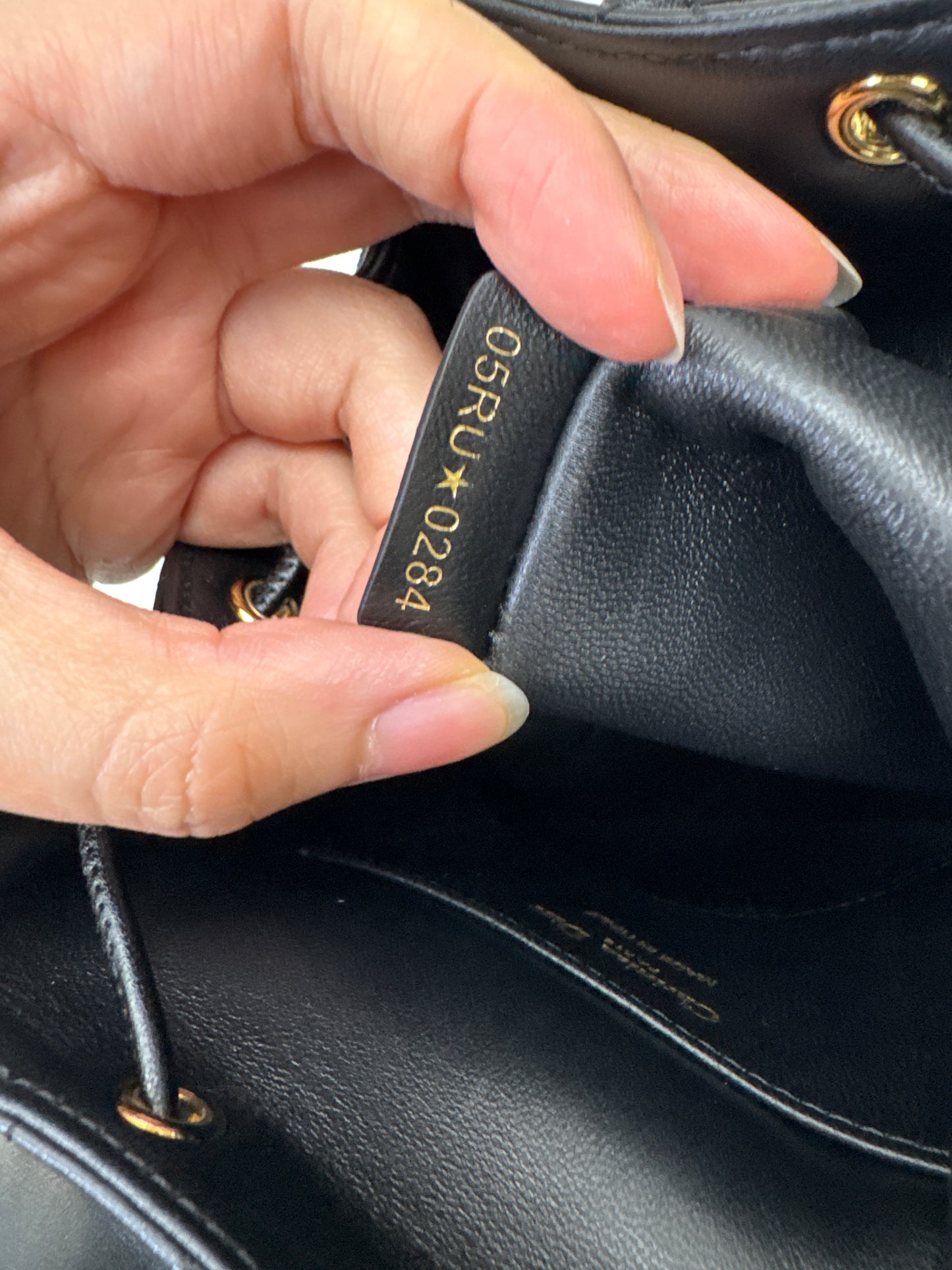 DIOR Caro Backpack Small