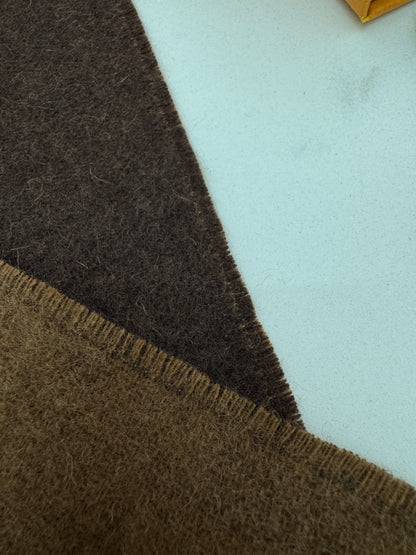 LV Reykjavik Scarf Marron Fonce 100% Cashmere