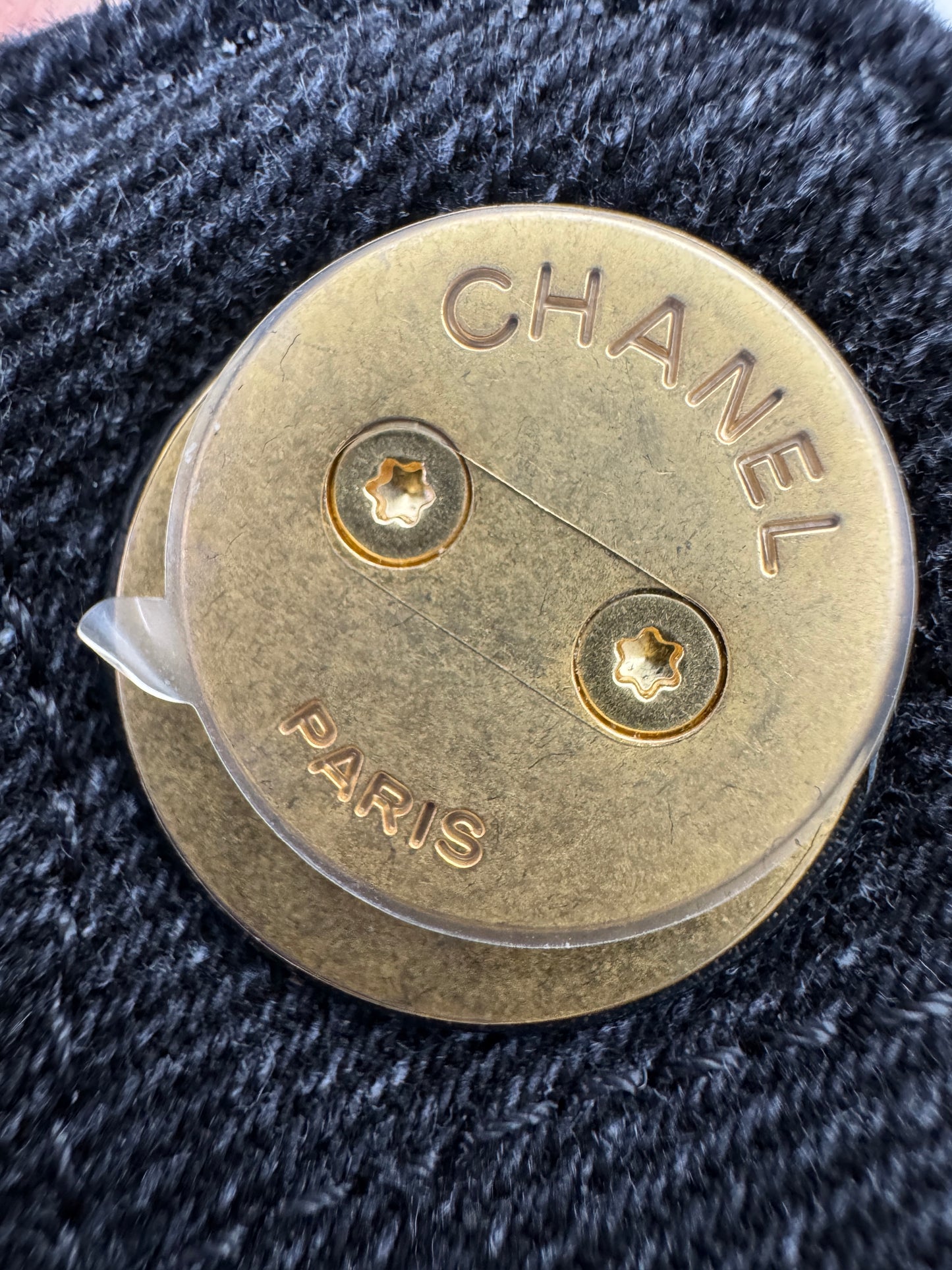 CHANEL Mini 25 Bag 黑牛仔26C