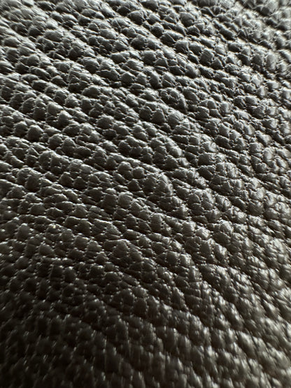 HERMES Mini Plume 一代 烏木色金扣 山羊皮 Ubene GHW Chevre Mysore