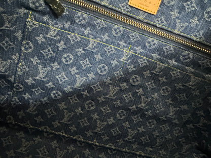 LV Carryall MM 深藍牛仔