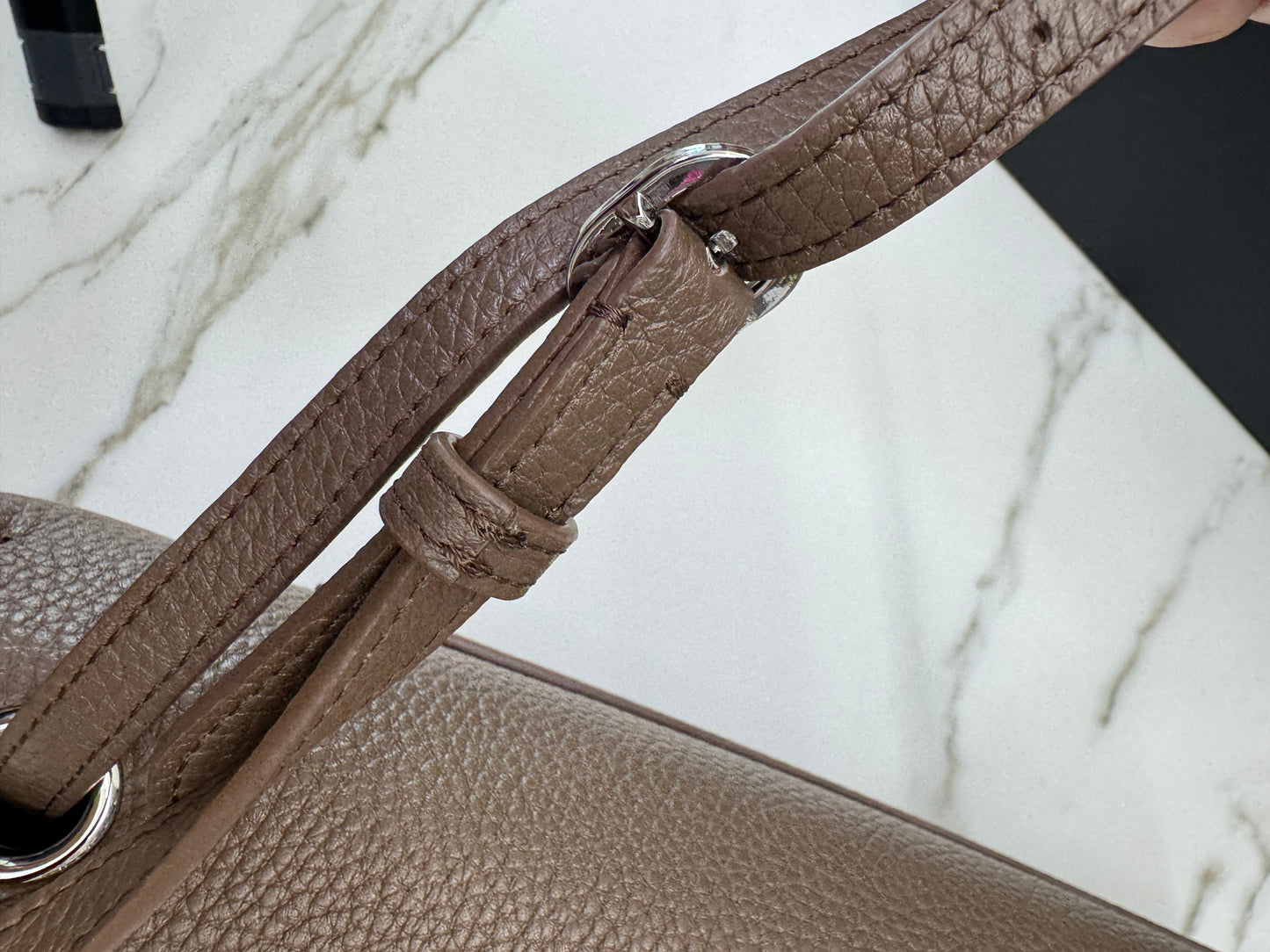 CHANEL Maxi Flap Small 32cm 大象灰/ 深卡其色 Dark Khaki