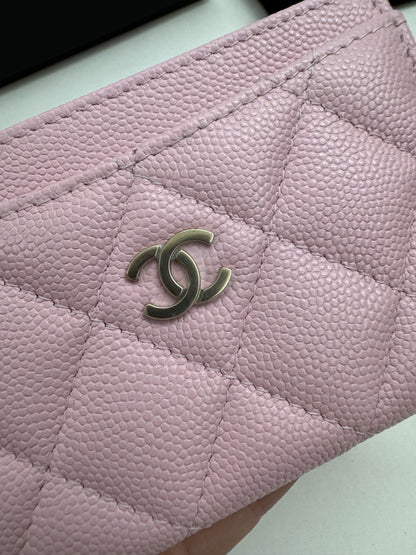CHANEL 24S櫻花粉 Cardholder