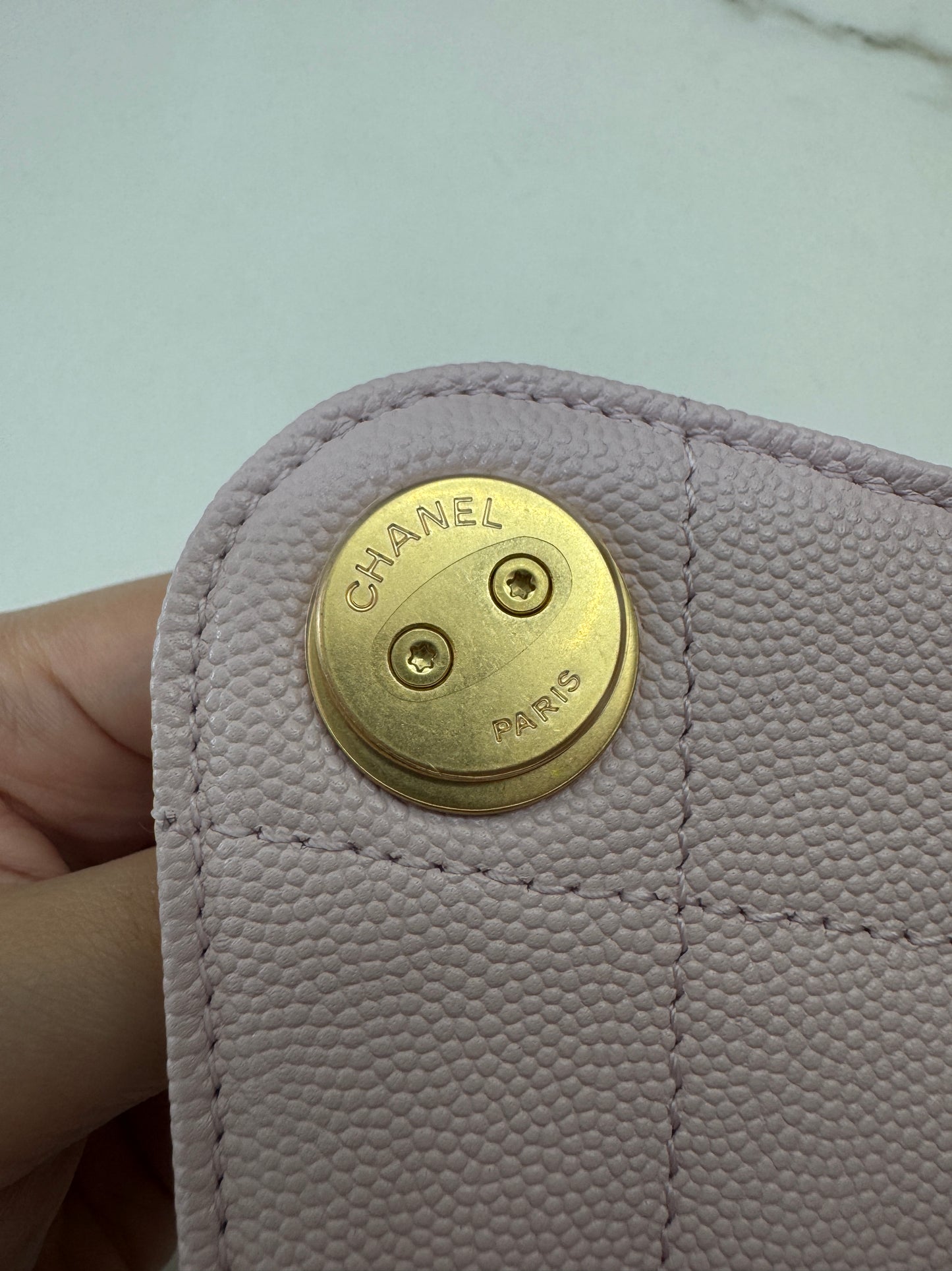 CHANEL Mini 25Bag 26C 淺粉