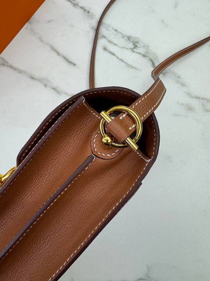 HERMES Mini Roulis Gold Evercolor GHW