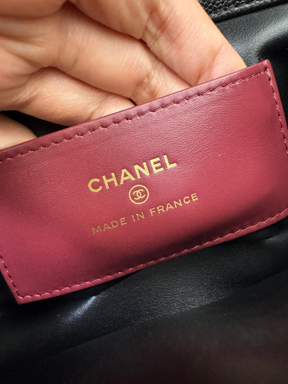 CHANEL Mini Preppy Coco Black