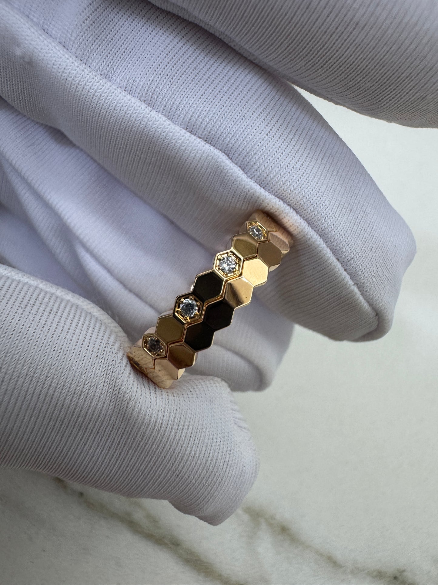 CHAUMET Bee My Love 玫瑰金戒指 半鑽/無鑽