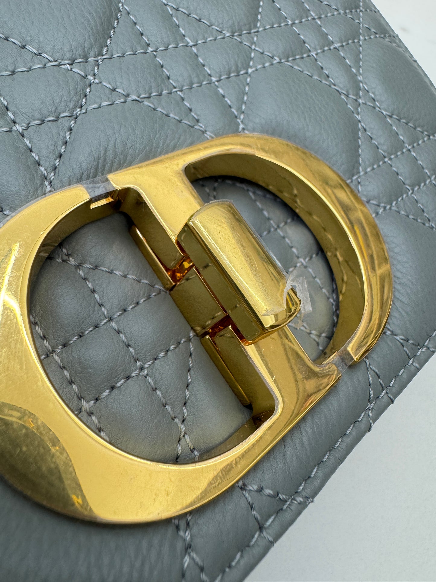 DIOR Caro Small 石灰色