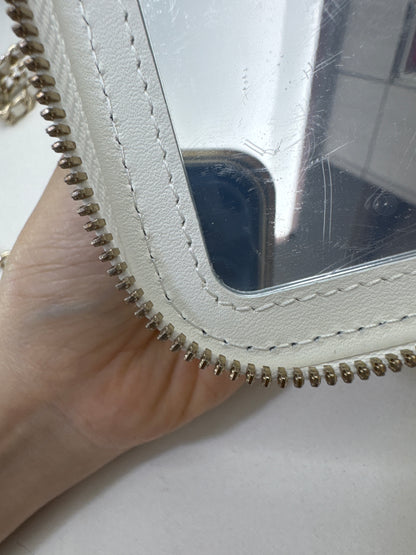CHANEL 26S 交叉手柄長盒子 白色