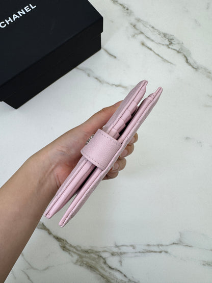 CHANEL Passport Holder 粉紅色