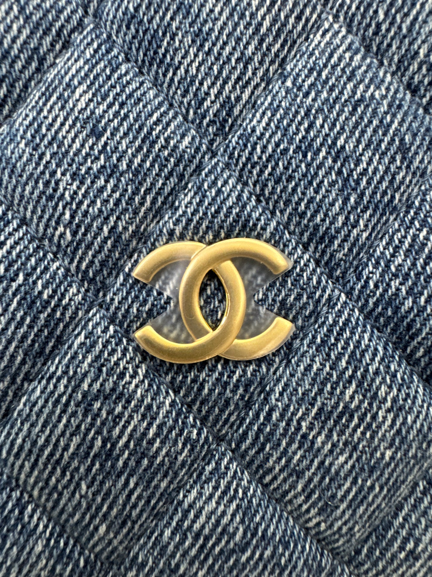 CHANEL 26A 洗水牛仔飯盒包