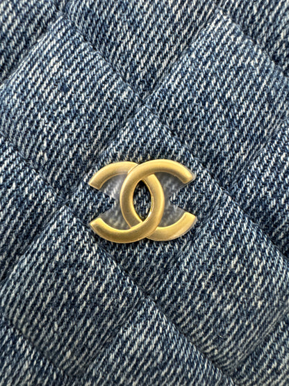 CHANEL 26A 洗水牛仔飯盒包