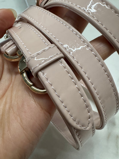 DIOR Lady Mini 三格 漆皮 淡粉 light Pink